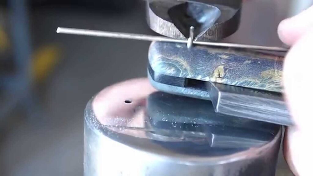 the proper way of knife peening technique
