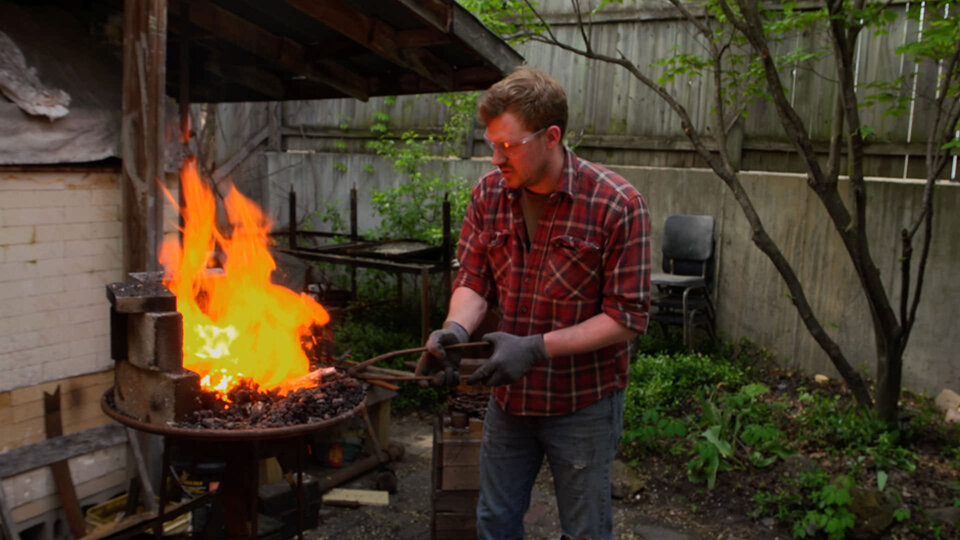 heat treating without forge at backyard of the home