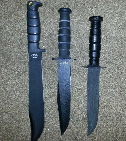 Kabar knife vs bowie knife
